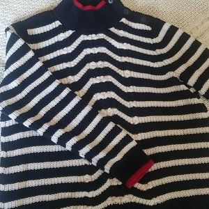 LOFT Striped Sweater EUC!